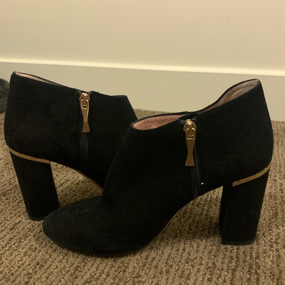 kate spade Black Booties
